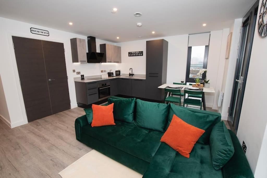 Apartmán Deluxe 2 Bed York Flat With Gym Sleeps 6 Exteriér fotografie