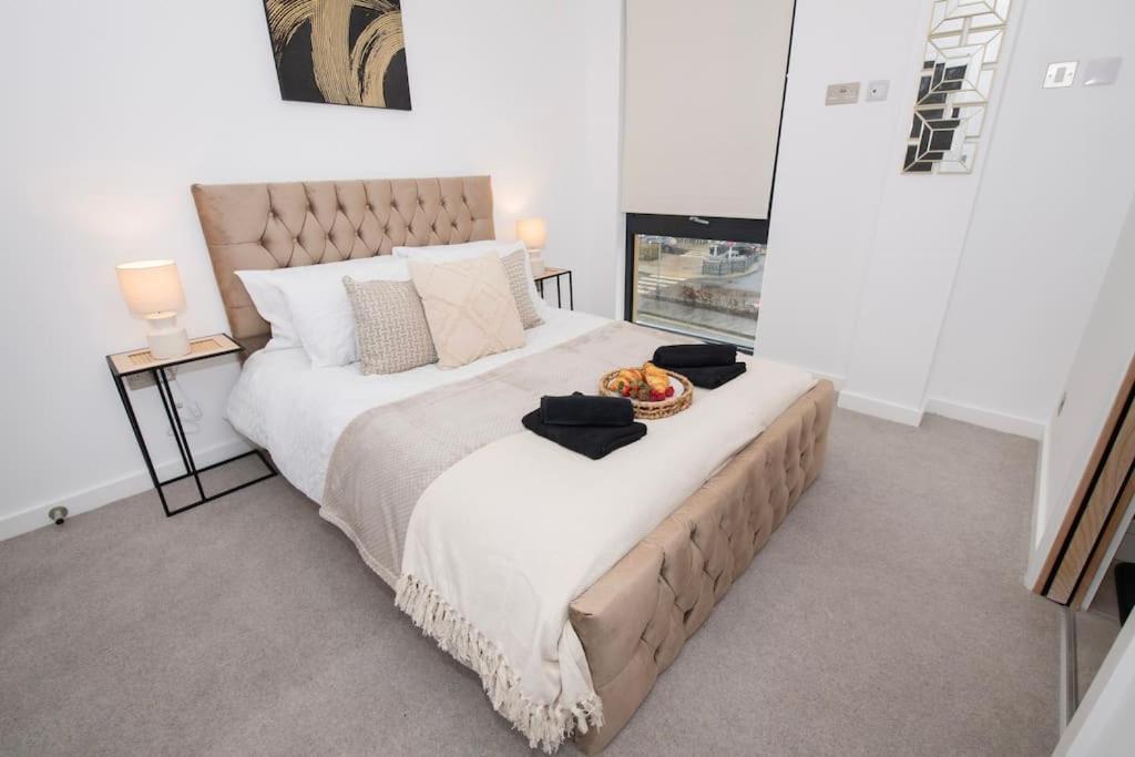 Apartmán Deluxe 2 Bed York Flat With Gym Sleeps 6 Exteriér fotografie