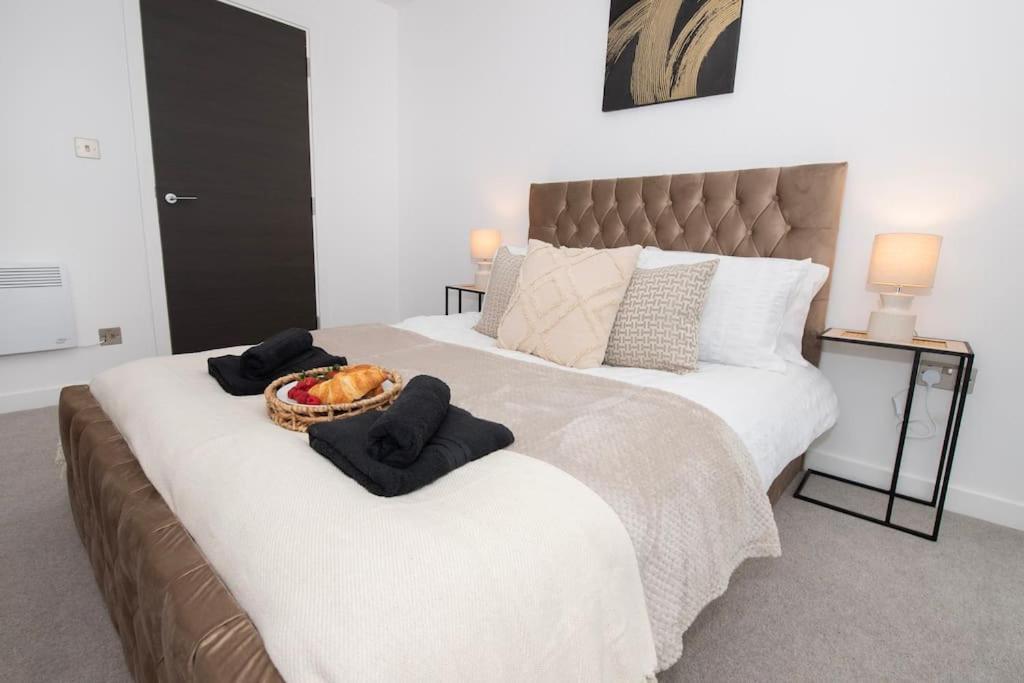 Apartmán Deluxe 2 Bed York Flat With Gym Sleeps 6 Exteriér fotografie